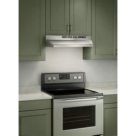 antiqued stainless steel under cabinet range hood|quietest under cabinet range hoods.